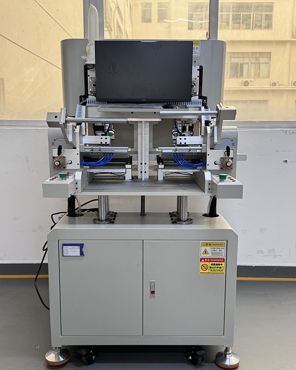 双头在线辅料机（白皮带款）